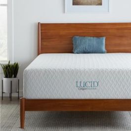 Rent To Own Lucid Comfort Collection 14 In. Plush PureFlow™ Ventilated ...